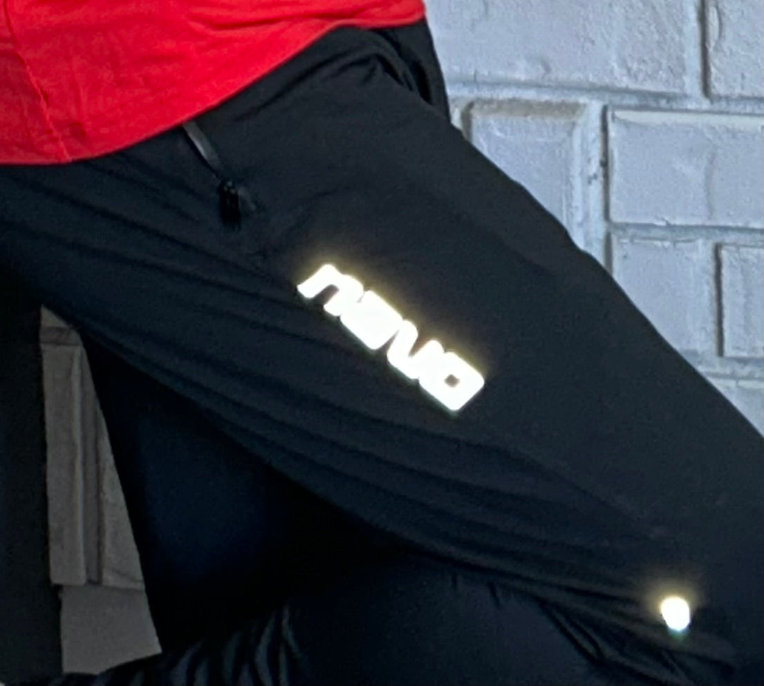 Night Runner Trackpants Black