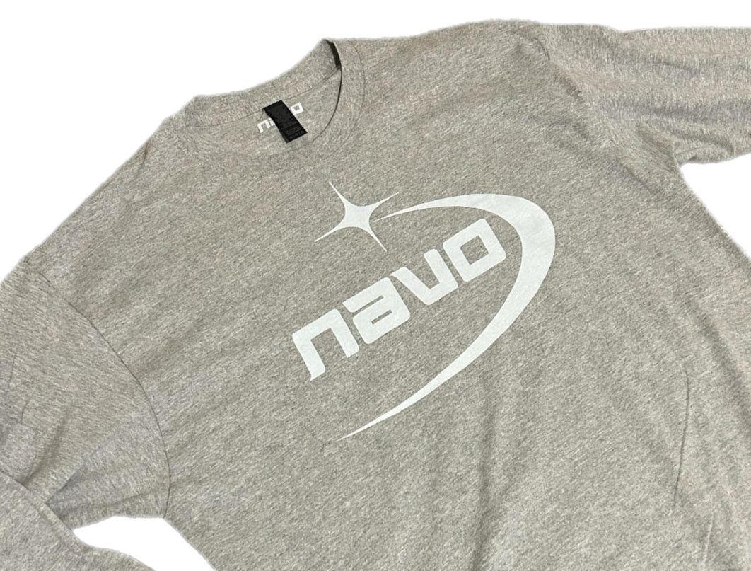 NAVO PROMO SHIRT GREY (SLEEVES)